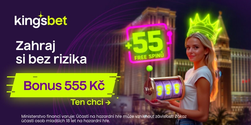 Kingsbet 55 free spinů